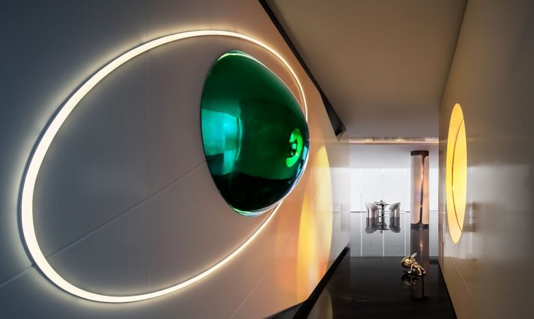 保利丰盛销售中心天际线花园，T.K. 楚设计