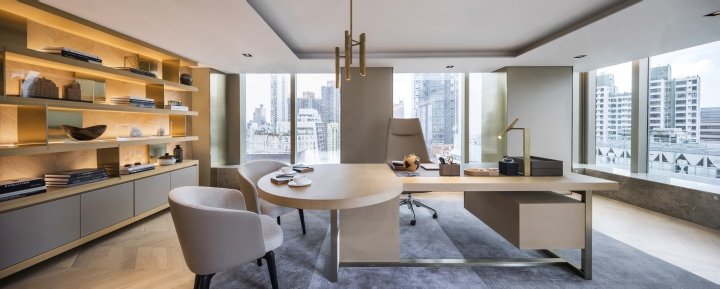 香港 Beige Design Ltd 位于奎恩路 338 号的办公室