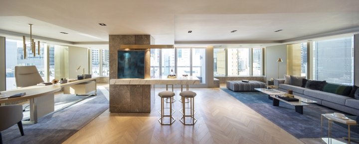 香港 Beige Design Ltd 位于奎恩路 338 号的办公室