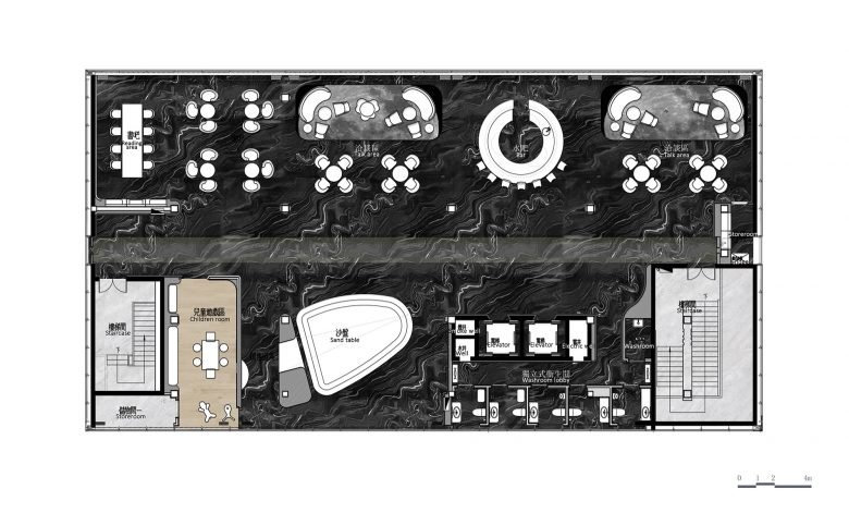 保利丰盛销售中心天际线花园，T.K. 楚设计