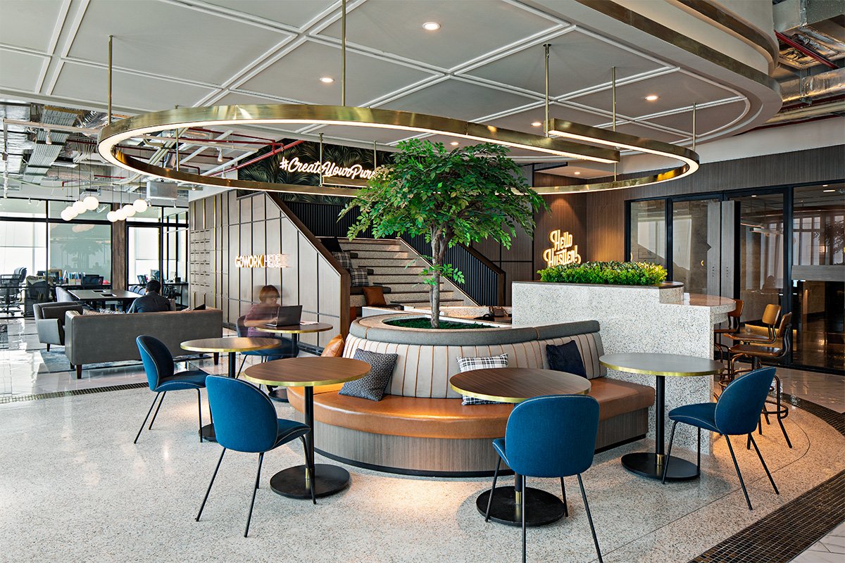 从传统办公室转移到有趣且多功能的工作空间 从传统办公室转移到有趣且多功能的工作空间