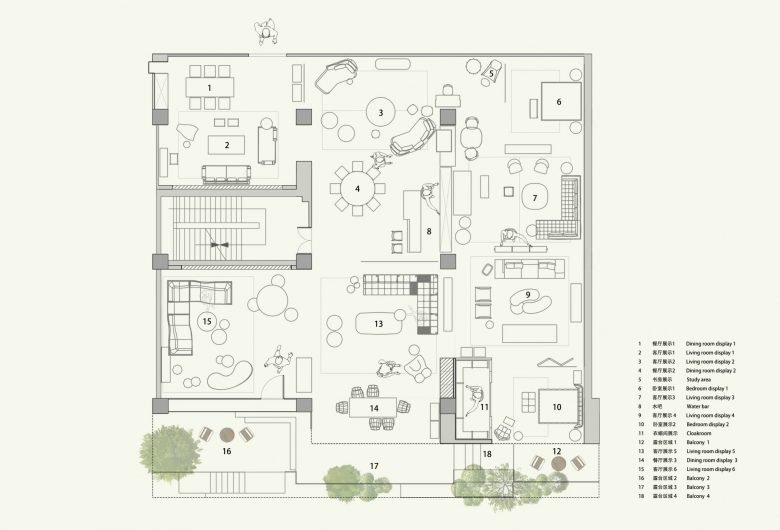 宁波 B&B ITALIA 展厅 宁波 B&B ITALIA 展厅