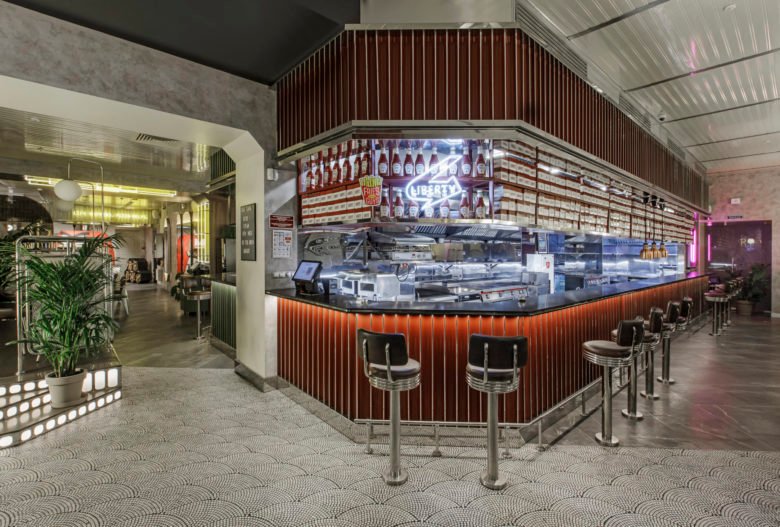 LIBERTY DINER 餐厅 / Sasha Fedorenko 商业室内设计 LIBERTY DINER 餐厅 / Sasha Fedorenko 商业室内设计
