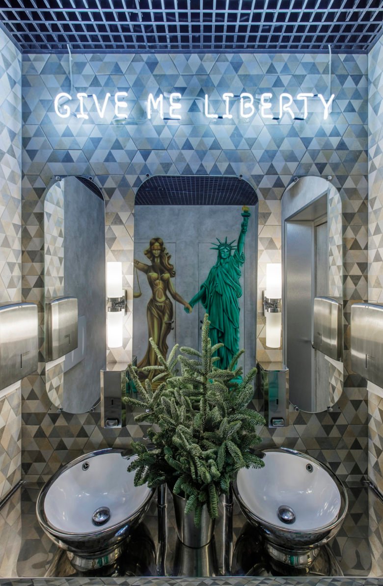 LIBERTY DINER 餐厅 / Sasha Fedorenko 商业室内设计 LIBERTY DINER 餐厅 / Sasha Fedorenko 商业室内设计