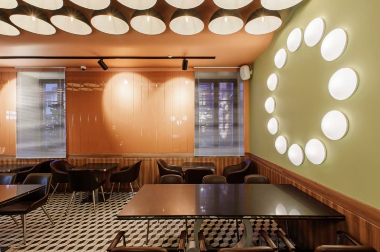 LIBERTY DINER 餐厅 / Sasha Fedorenko 商业室内设计 LIBERTY DINER 餐厅 / Sasha Fedorenko 商业室内设计