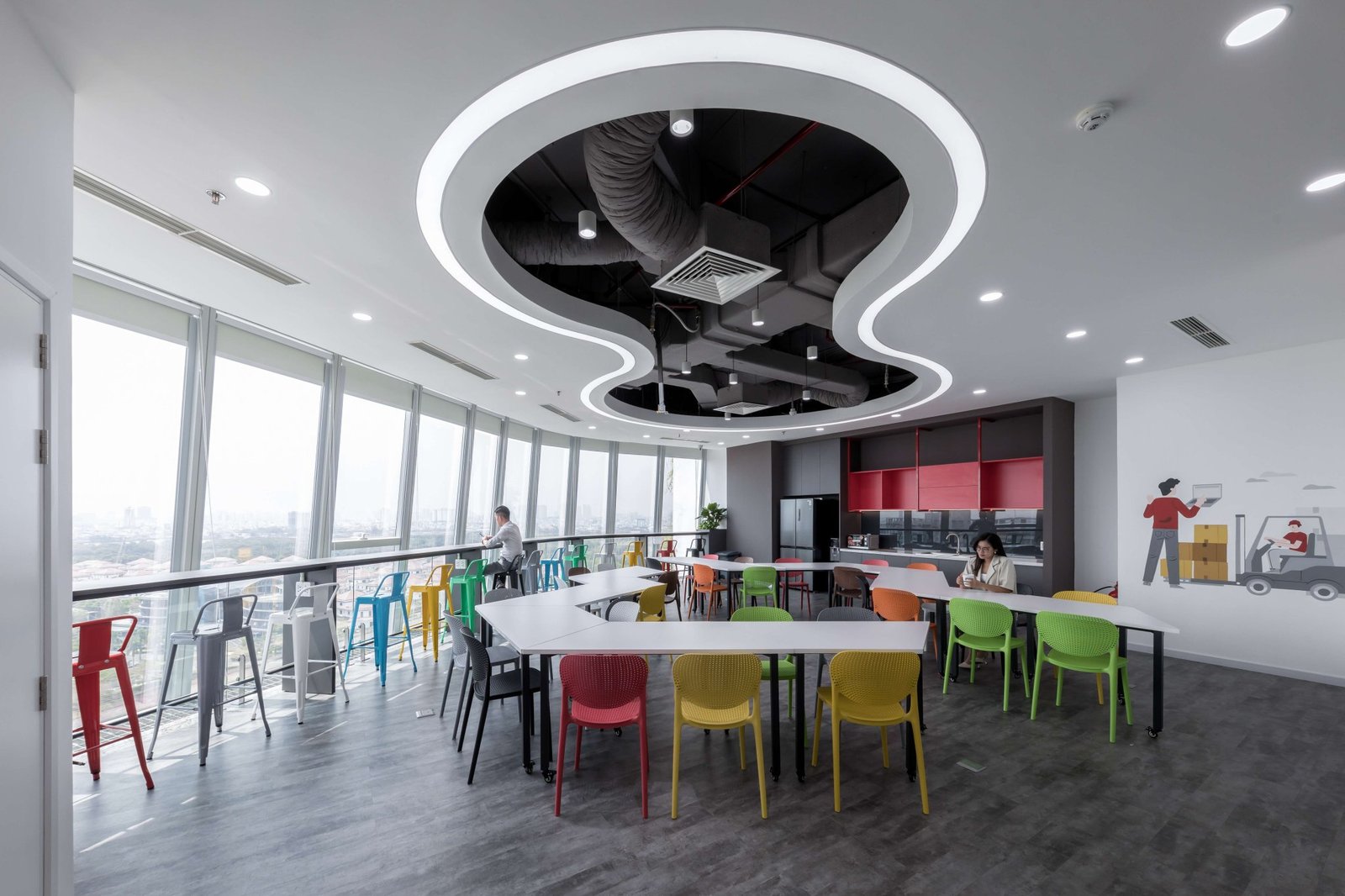 Vacons Architects 设计的 J&T 国际办公室