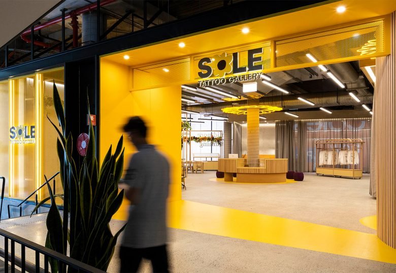 鞋底纹身画廊，马里克维尔