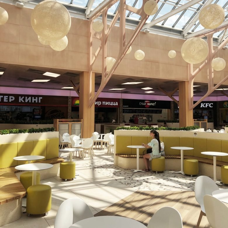 莫斯科 KMarchitects 的普希金诺公园购物中心