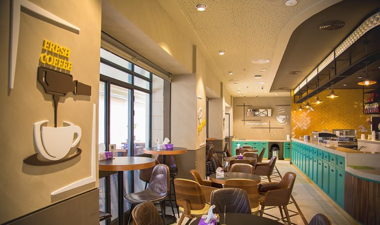 喷泉咖啡厅 | 餐饮娱乐综合体