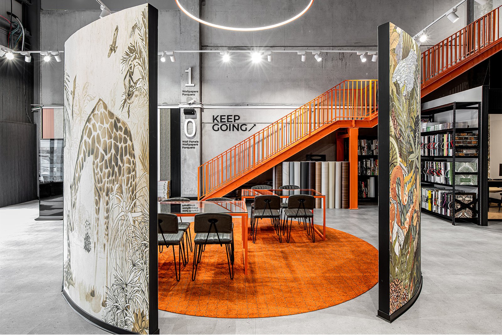 Studio INTU 的 Zvika 壁纸陈列室