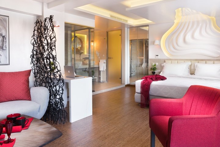 A 代表雅典酒店和公寓，由 DiP Architects 设计，莱维迪 – 希腊