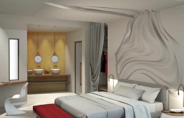 A 代表雅典酒店和公寓，由 DiP Architects 设计，莱维迪 – 希腊