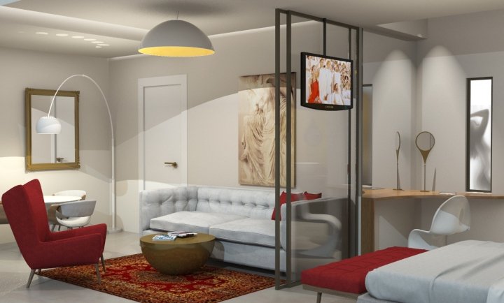 A 代表雅典酒店和公寓，由 DiP Architects 设计，莱维迪 – 希腊