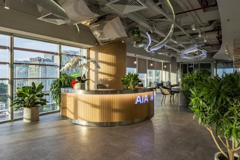 DBA 室内设计的友邦保险交流办公室