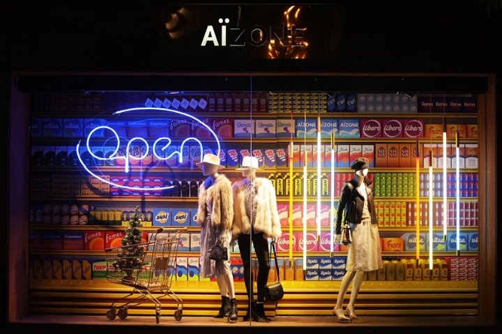 Arte Vetrina 项目的 Aizone Xmas2017 Arte Vetrina 项目的 Aizone Xmas2017