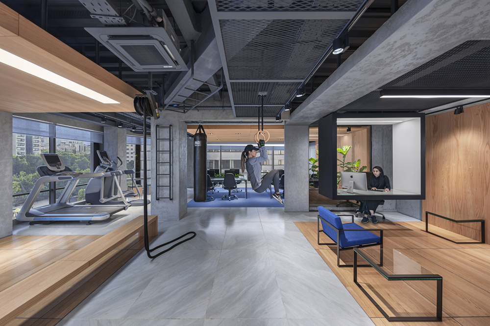 又名健身办公室,由 4 Architecture Studio 设计 又名健身办公室,由 4 Architecture Studio 设计