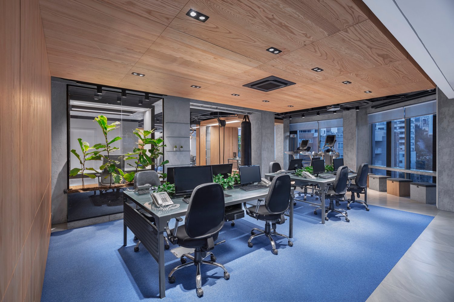 又名健身办公室,由 4 Architecture Studio 设计 又名健身办公室,由 4 Architecture Studio 设计