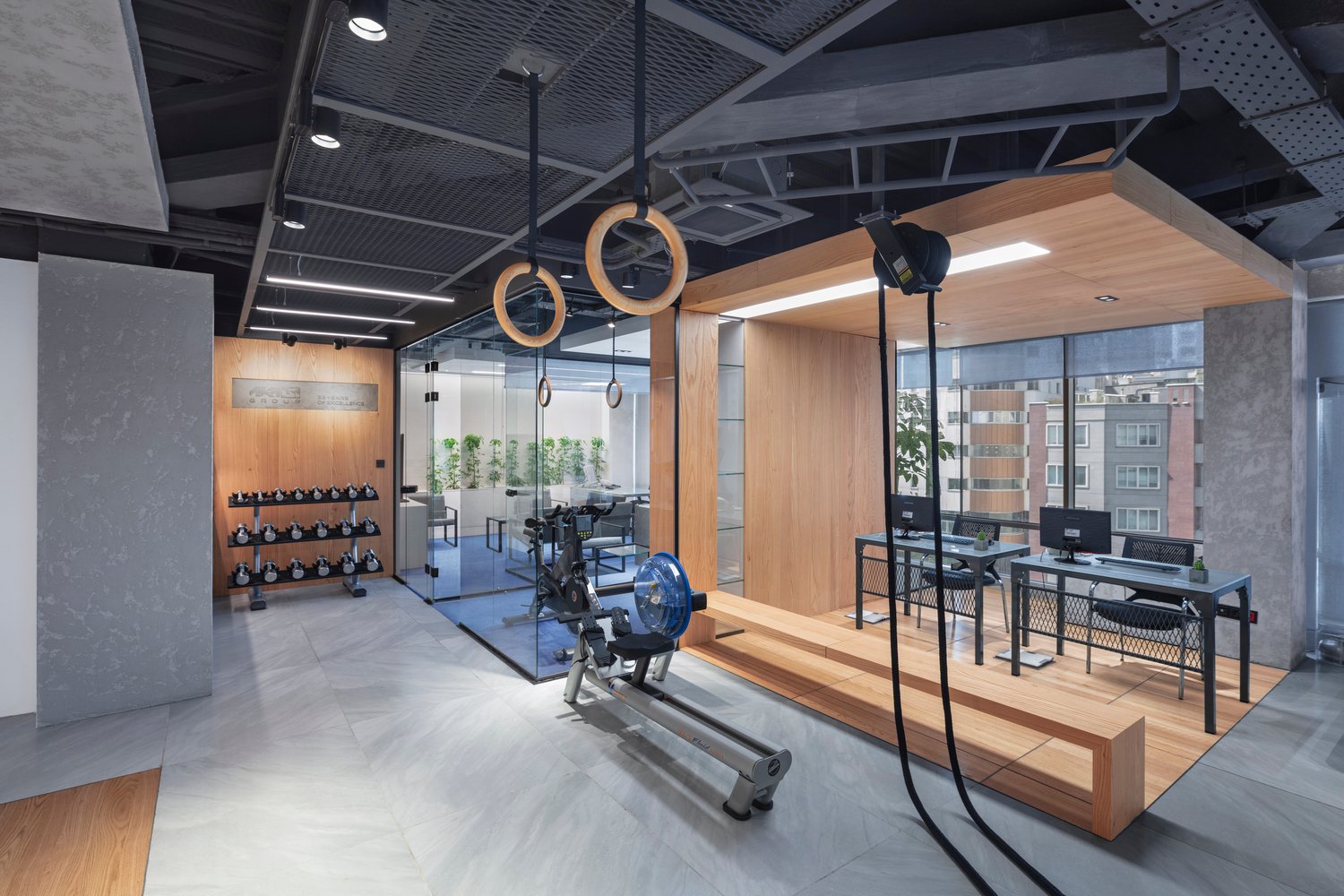 又名健身办公室,由 4 Architecture Studio 设计 又名健身办公室,由 4 Architecture Studio 设计