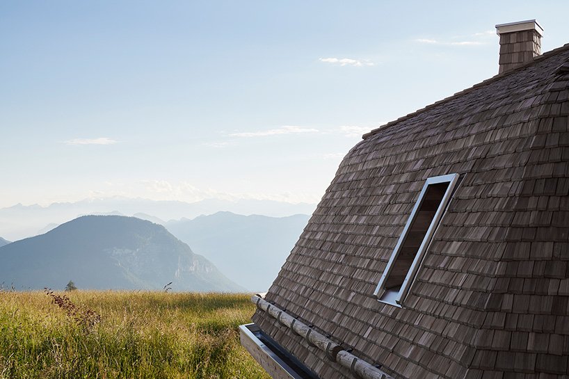 AMDL CIRCLE + michele de lucchi 使用回收的木材建造南蒂罗尔的酒店建筑