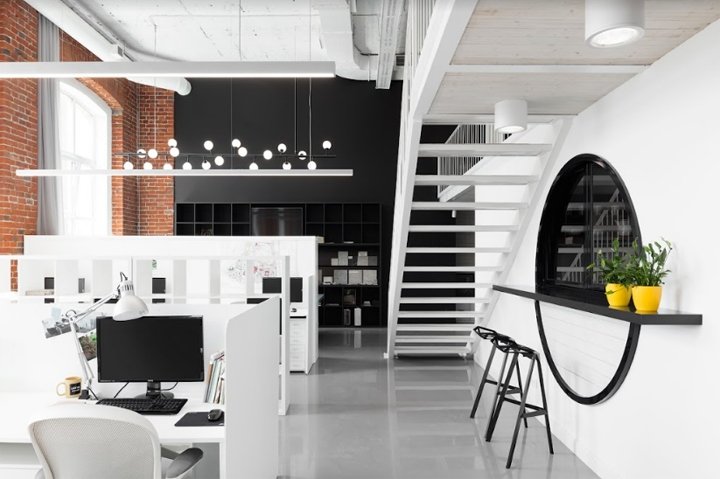 ARTEZA 办公室由 arch.funk 设计，莫斯科 – 俄罗斯