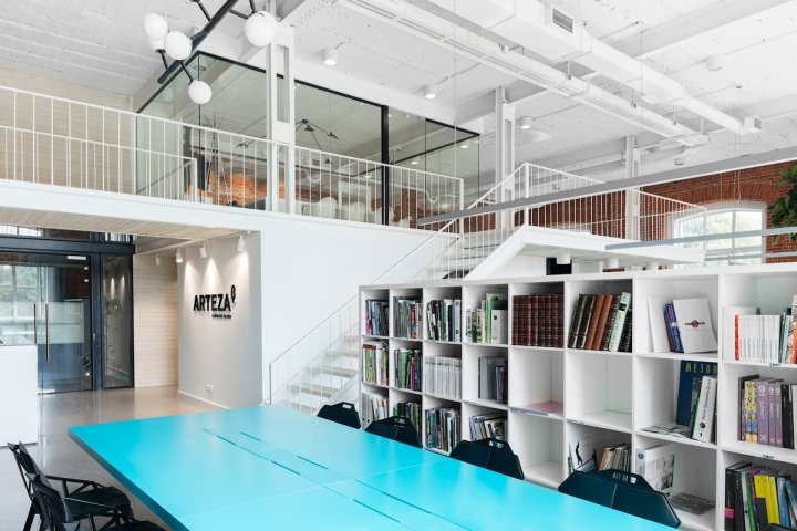 ARTEZA 办公室由 arch.funk 设计，莫斯科 – 俄罗斯