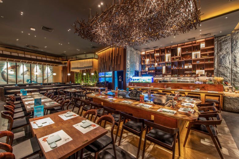 Kingsmen Vietnam Co. Ltd 的北海道高级餐厅，越南胡志明市