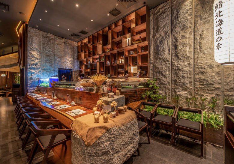 Kingsmen Vietnam Co. Ltd 的北海道高级餐厅，越南胡志明市