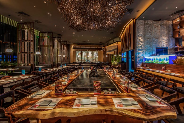 Kingsmen Vietnam Co. Ltd 的北海道高级餐厅，越南胡志明市