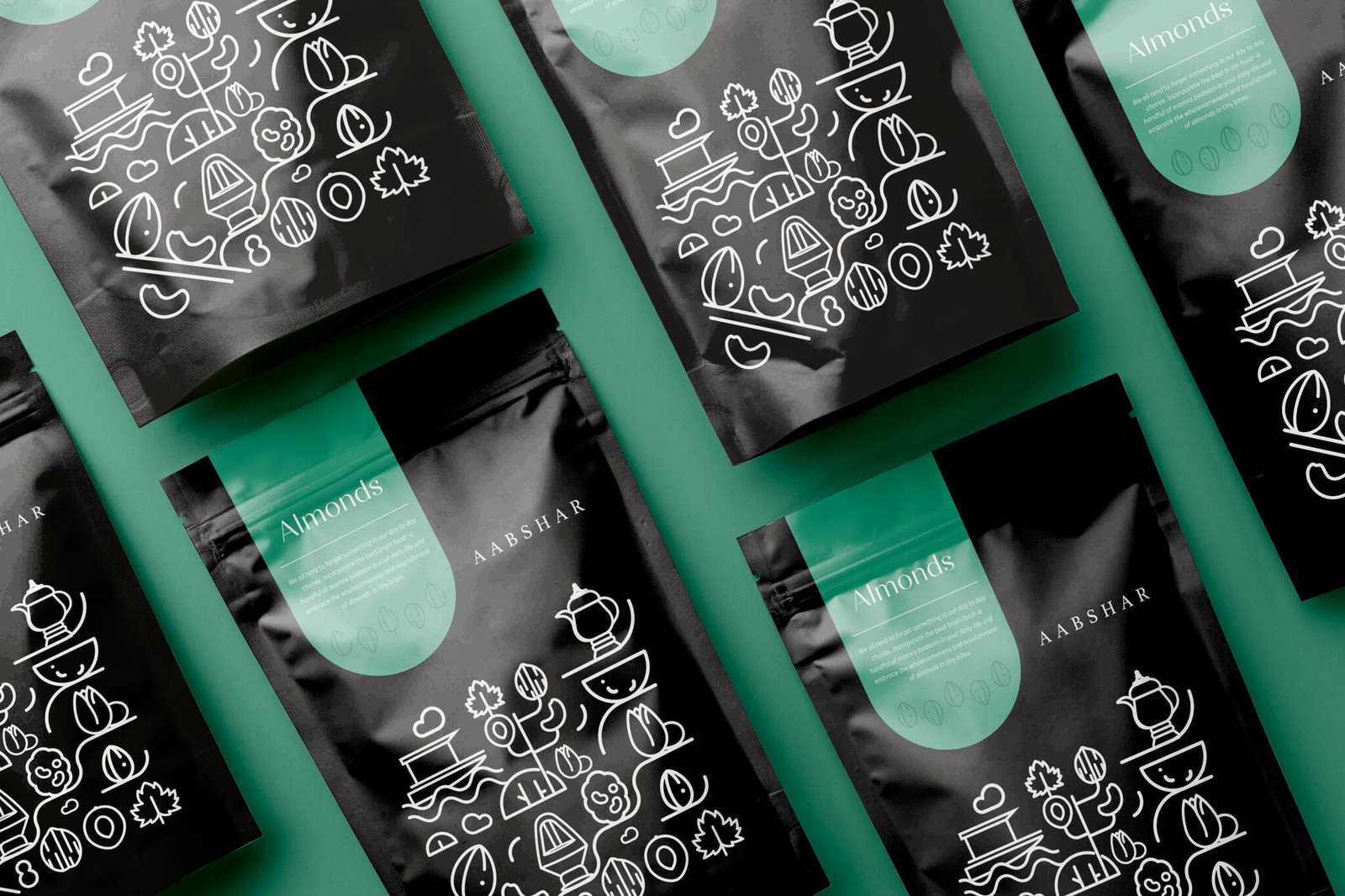 Jaherat Design 设计的 Aabshar 干果