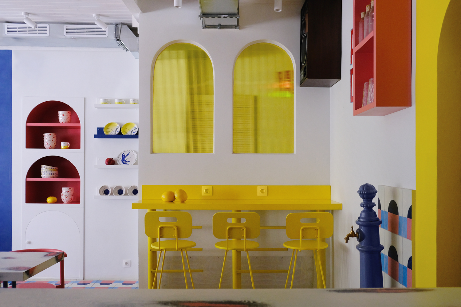 Abu Gosh 餐厅由 Studio Shoo 设计