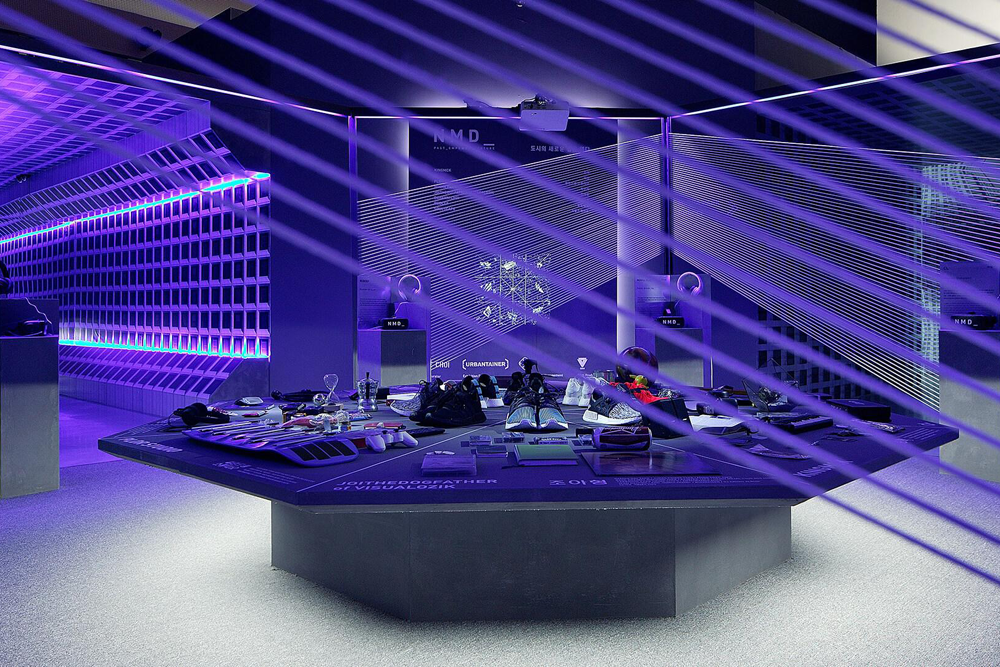 Urbantainer 举办的阿迪达斯过去赋能未来展览