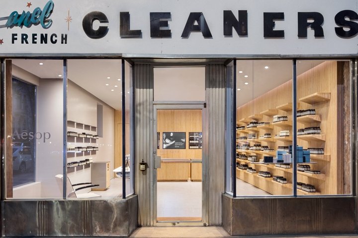 纽约市 Tacklebox Architecture 设计的 Aesop 商店