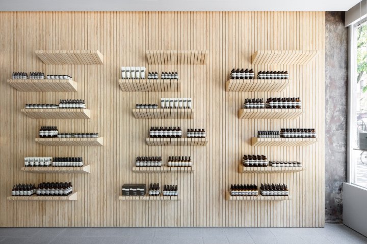 纽约市 Tacklebox Architecture 设计的 Aesop 商店