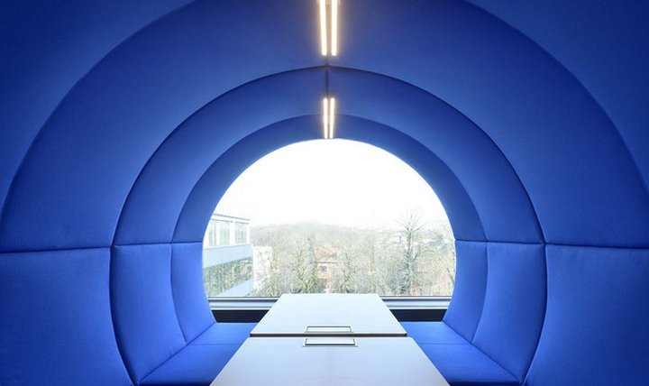 Global Workspaces 的 Agoria Tech Lounge 办公室，比利时布鲁塞尔