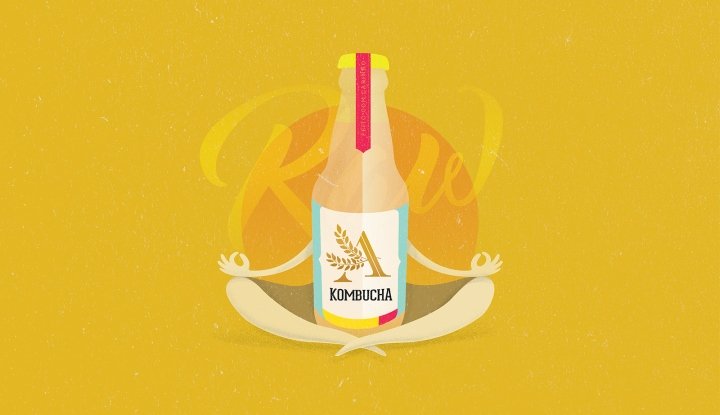 艾娜康普茶 (Aina Kombucha) 包装,由 Luiz Pegoraro 设计 艾娜康普茶 (Aina Kombucha) 包装,由 Luiz Pegoraro 设计