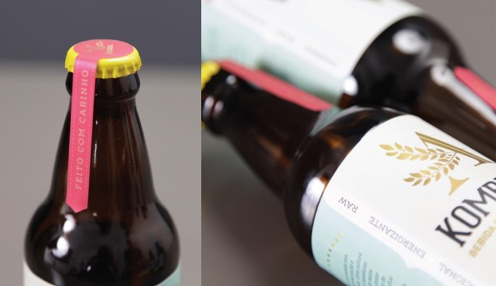 艾娜康普茶 (Aina Kombucha) 包装,由 Luiz Pegoraro 设计 艾娜康普茶 (Aina Kombucha) 包装,由 Luiz Pegoraro 设计