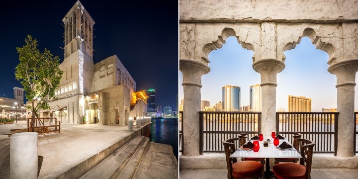 由 4SPACE Design 设计的 Marsa Al Seef 的 Al Hamidieh 餐厅，迪拜 – 阿联酋