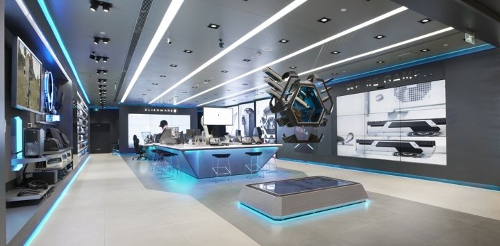 Gramco 的 Alienware 旗舰店，中国成都