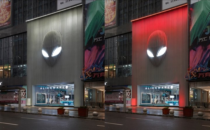 Gramco 的 Alienware 旗舰店，中国重庆