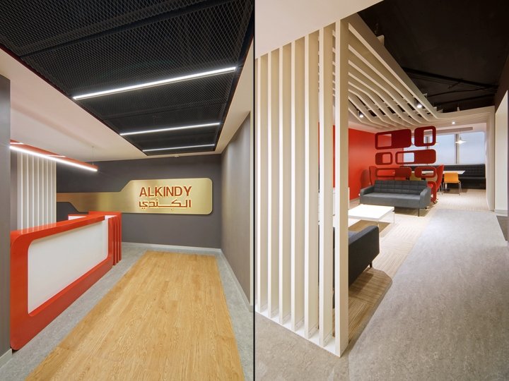 Alkindy 集团办公室和陈列室由 OSO Architecture 设计，沙特阿拉伯吉达