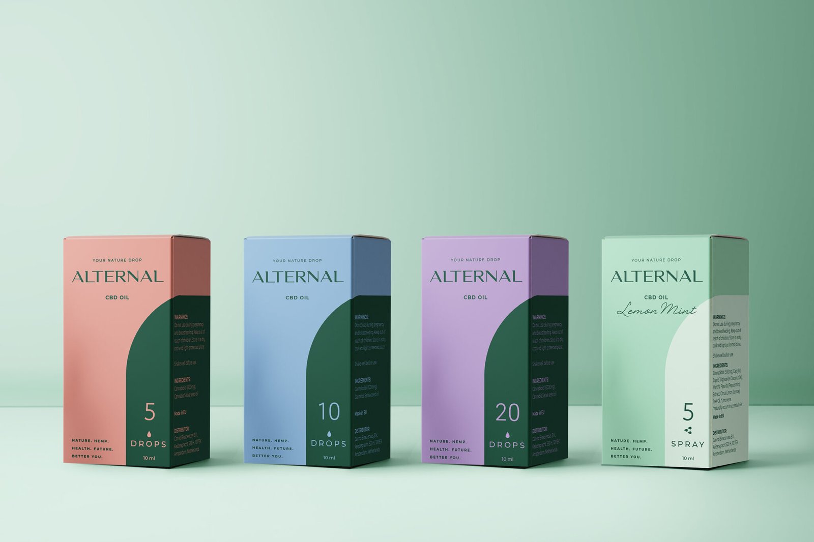 Alternal – Gintare Marcin 的 CBD 产品