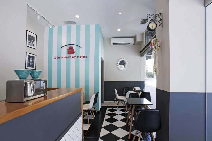 Amical 咖啡馆 – 由 Lab4 建筑师设计的小酒馆，拉里萨 – 希腊