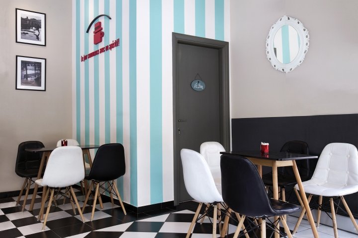 Amical 咖啡馆 – 由 Lab4 建筑师设计的小酒馆，拉里萨 – 希腊