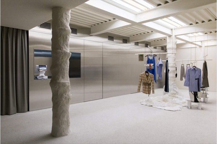 由 Creative Studio Unravel 设计的 Andersson Bell 商店，韩国首尔