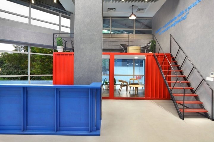 安德里茨办公室由 GeoDesigns 设计，印度新德里