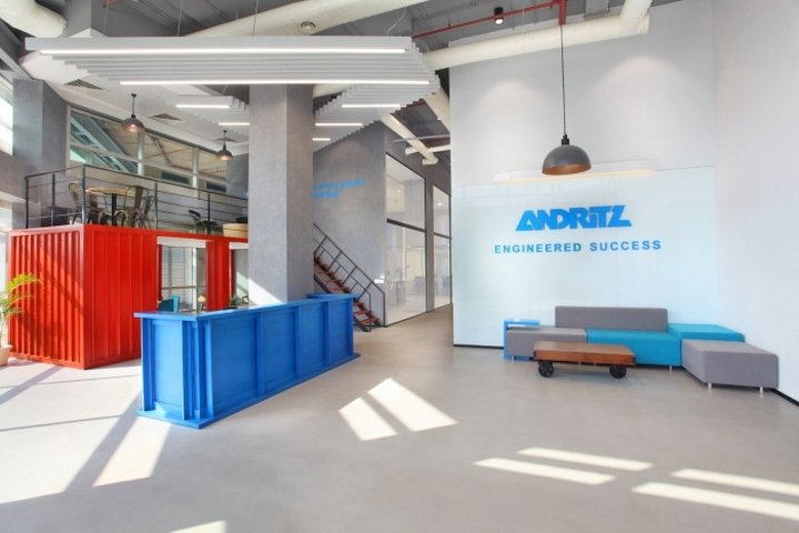 安德里茨办公室由 GeoDesigns 设计，印度新德里