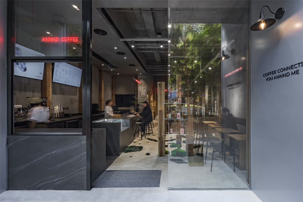 Ruhaus Studio 的 Annnd 咖啡馆