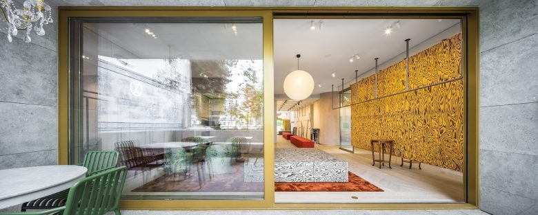 Aparterre 商店，由 Bogdan Ciocodeica Studio 设计