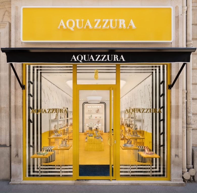 Casa do Passadiço 设计的 Aquazzura 商店