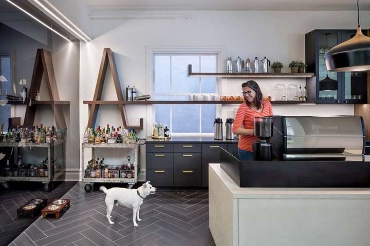 Argonaut 办公室由亨斯迈建筑集团设计，旧金山 – 加利福尼亚州